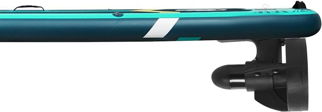 12v Paddle Board Electric Motorized Fin, 288w Sup Motor Electric Fin, Paddle Board Motor Propeller with Button Control, Rechargeable Surfboard & Kayak Thruster Kit, Battery Not Include