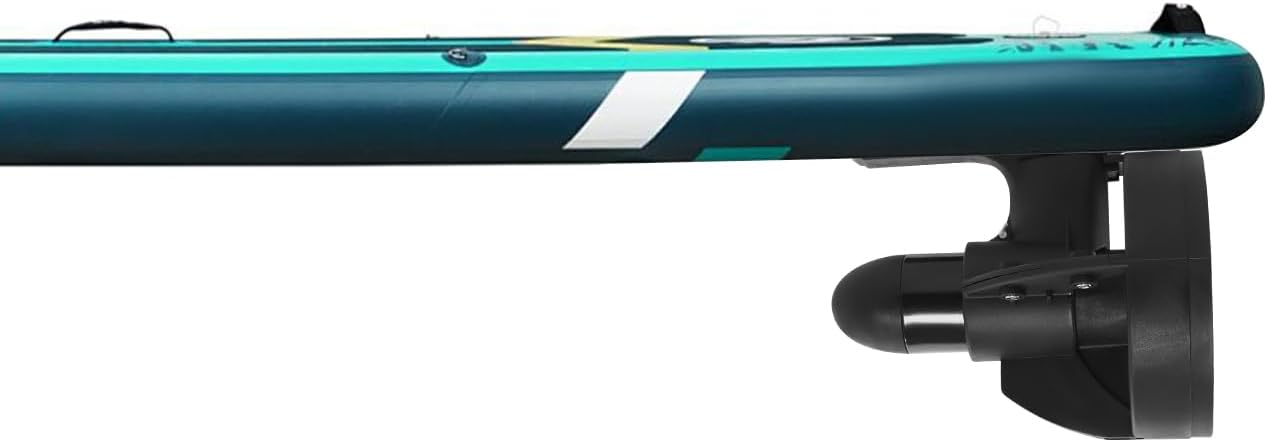 12v Paddle Board Electric Motorized Fin, 288w Sup Motor Electric Fin, Paddle Board Motor Propeller with Button Control, Rechargeable Surfboard & Kayak Thruster Kit, Battery Not Include