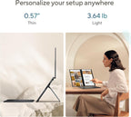 ASUS Zenbook Duo Laptop  Dual 14” OLED 3K 120Hz Touch Display  Evo  Intel Core Ultra 9 285H  Intel Arc Graphics  32GB RAM  1TB SSD  Windows 11  UX8406CA-PS99T