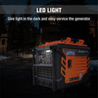 GENMAX Tri Fuel Generator 10500-Watt 458cc Tri Fuel Gasoline Propane Natural Gas Portable 50A Generator with Remote Start Ideal for Home backup power.