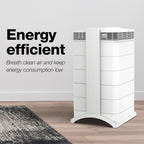 IQAir HealthPro Air Purifier - Smart HyperHEPA Filtration for Large Rooms up to 1125 sq ft - Smoke, Viruses, Allergens, Asthma, Mold, Dust, Pets, Swiss Made, Wifi App Control (Large Room - Plus XE)
