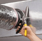 Malco FDC3 Flex Duct Tool, Multi-Purpose HVAC Tool with Dual-Edge Knife & Wire Cutter for Flexible Duct Installation