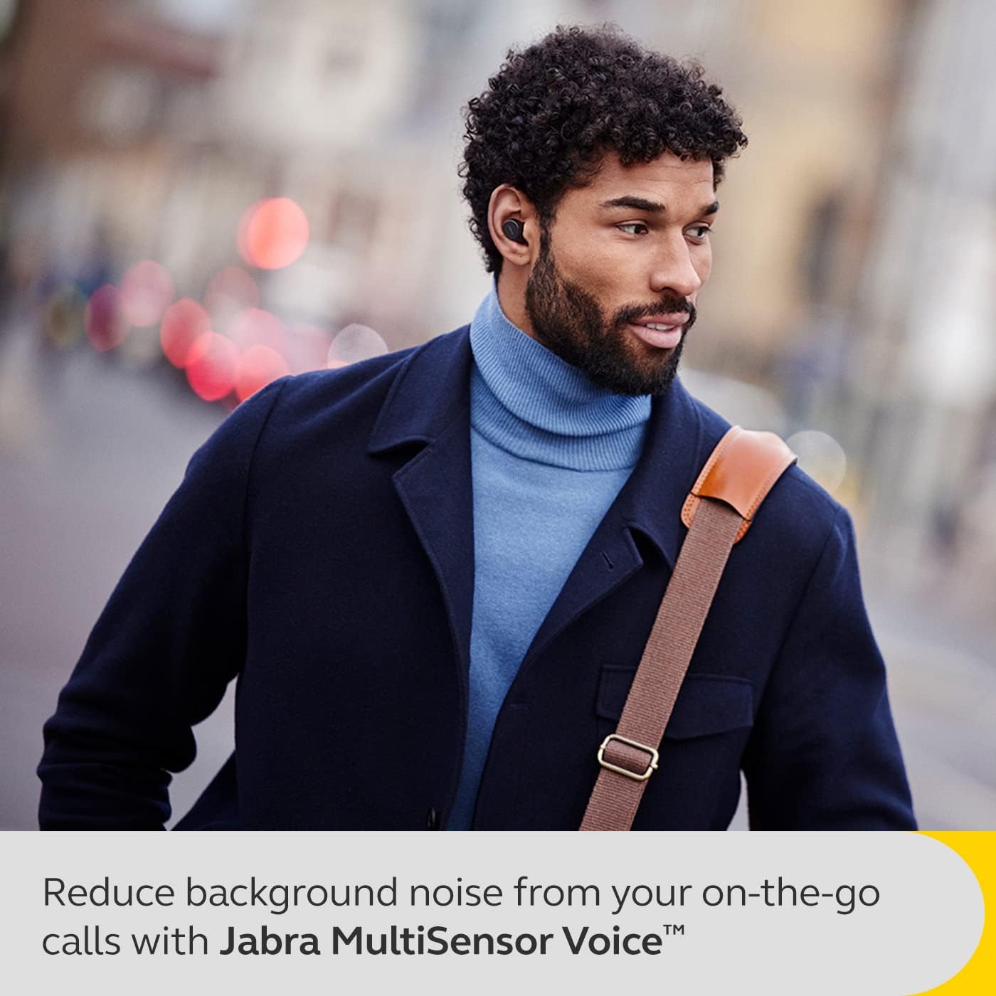 Jabra Evolve2 True Wireless in-Ear Bluetooth Earbuds with Active Noise Cancellation (ANC) and 4-mic MultiSensor Voice Technology - Microsoft Teams Certified  Works with All Other Meeting apps - Black