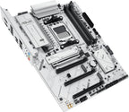 ASUS B650E MAX Gaming WiFi W – AMD B650 AM5 ATX Motherboard, White PCB, DDR5, PCIe 5.0, 3X M.2, Wi-Fi 6E, 2.5Gb LAN, USB 10Gbps Type-C, DisplayPort, HDMI™, BIOS Flashback™, Aura Sync, Advanced AI PC