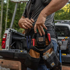 Carhartt Station Tool Belt, Durable, Adjustable Water-Resistant Belt Organizer, Adjustable Tool Belt (Carhartt Brown)