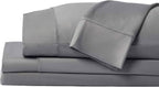 SHEEX - Original Performance Sheets Set (King/California King) Graphite - Cooling Sheets - Moisture Wicking - 1 Flat Cooling Sheet, 1 Fitted Cooling Sheet, 2 Pillow Covers - Wrinkle Free - Sleep Aid