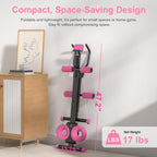TOUSAINS Core & Abdominal Trainers AB Workout Machine, Adjustable Home Gym Exercise Machine for Waist, Arms, Butt & Full Body Toning, Ab Cruncher Fitness Equipment with Padded Seat