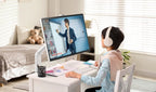 LG Smart Monitor Swing 32U889SA-W 32-Inch 4K UHD (3840x2160) IPS Touchscreen on a Fully Adjustable Wheeled Base HDR10  webOS  Built-in Speaker  HDMI  USB Type-C  Tilt/Height/Swivel/Pivot Stand  White