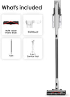 Tineco A30S Cordless Stick Vacuum, 160W Suction 60 Minute Run Time, 1 Litre Trash Can, Tangle-Free Brush, PureCyclone Tech, LED Headlight (A Series-A30)