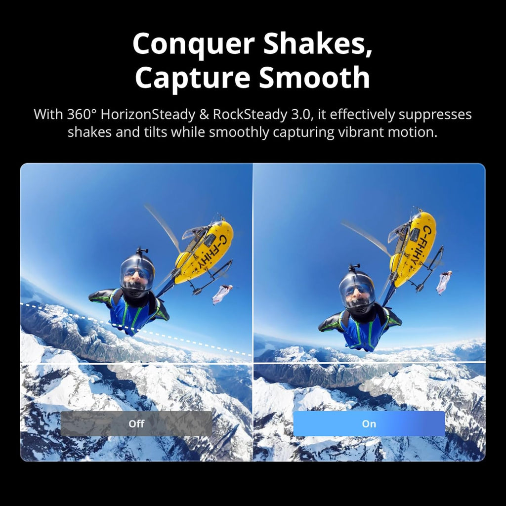 DJI Osmo 360 Camera Standard Combo  Waterproof 360° Action Camera with 1-Inch 360° Imaging  Native 8K 360° Video  105GB Built-in Storage  120MP 360° Photo  100-Min 8K Recording  360 Action Camera