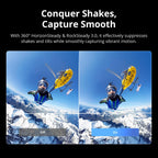 DJI Osmo 360 Camera Standard Combo  Waterproof 360° Action Camera with 1-Inch 360° Imaging  Native 8K 360° Video  105GB Built-in Storage  120MP 360° Photo  100-Min 8K Recording  360 Action Camera