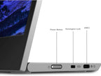Lenovo L15 Portable Monitor  15.6” Display  Full HD Resolution  IPS Panel  250 nits Brightness  60Hz Refresh Rate  USB-C Ports  Height-Adjustable Stand  Flicker-Free Technology  Grey