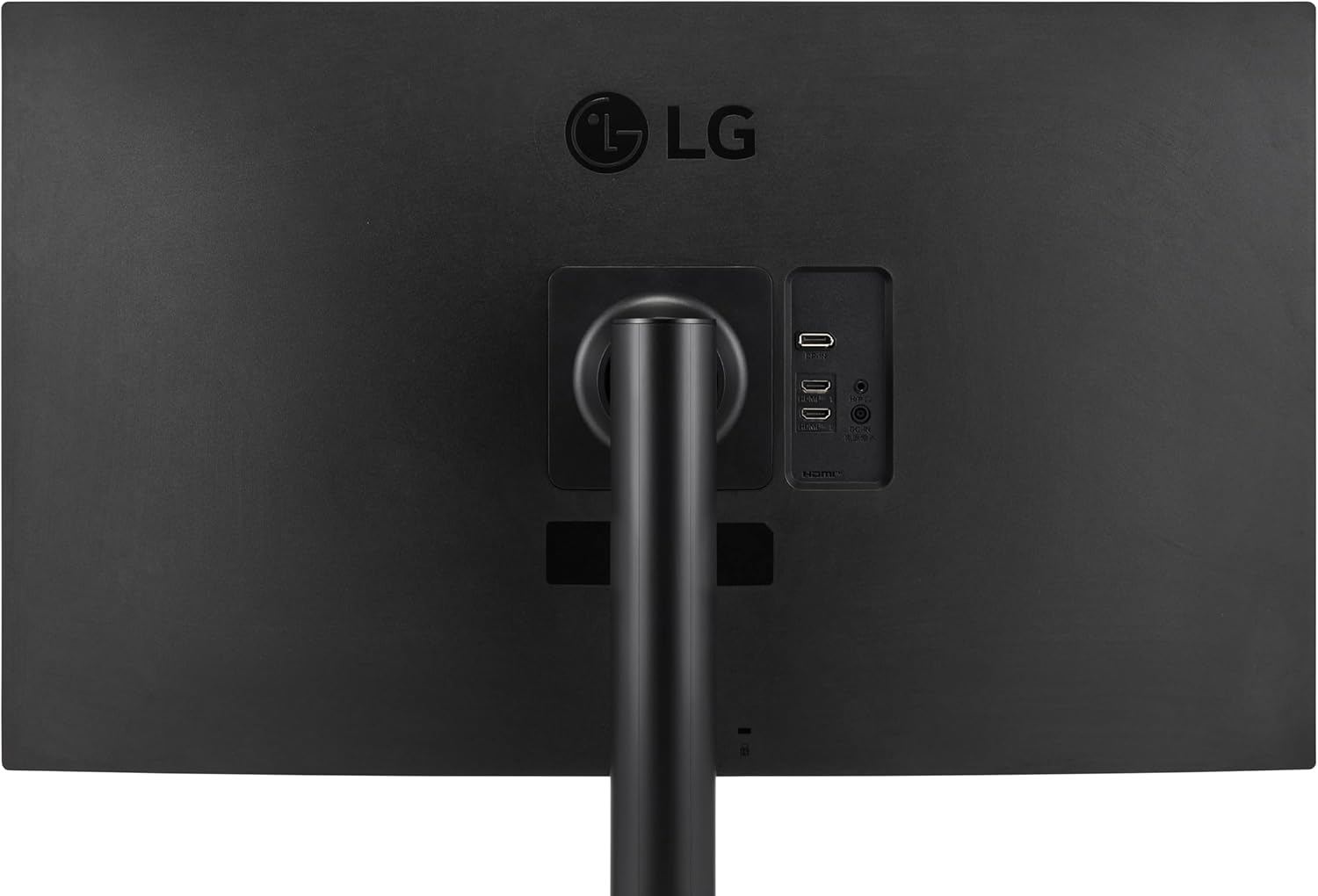 LG 32UR550K-B 32-inch Ultrafine 4K UHD (3840 x 2160) Computer Monitor  HDR10  60Hz  HDMI  DisplayPort  Tilt/Height/Pivot Adjustable Stand  Black