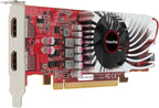 VisionTek AMD Radeon RX 560 4GB GDDR5 Low Profile Small Form Factor Video Graphics Card for PC ITX SFF HTPC 128-Bit DirectX 12, 50W Bus Power, PCI Express 3.0 x8, Dual HDMI