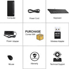HP ProDesk 600 MT Office Desktop Computer for Business  Accounting & Data Processing  Intel 6-Core i5-10400F  16GB RAM  1TB PCIe SSD  WiFi Adapter  Keyboard & Mouse  Windows 11 Pro  Jet Black
