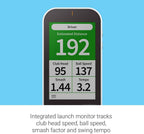 Garmin Approach G80  All-in-One Premium GPS Golf Handheld with Integrated Launch Monitor  3.5" Touchscreen
