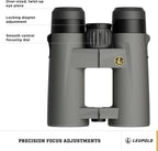 Leupold BX-4 Pro Guide HD Binoculars  10x42mm Gen 2 (184761)