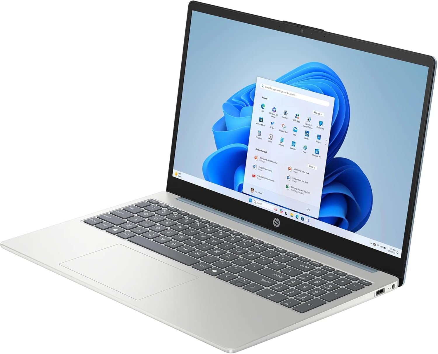 HP 15.6" FHD Touchscreen Student Laptop - Intel 8-Core i3-N305(Up to 3.8GHz) 32GB DDR4 RAM 1TB SSD  Laptop Computer with HD Private Webcam Fast Charge Copilot AI WiFi 6 Win11  w/Redragon Accessory