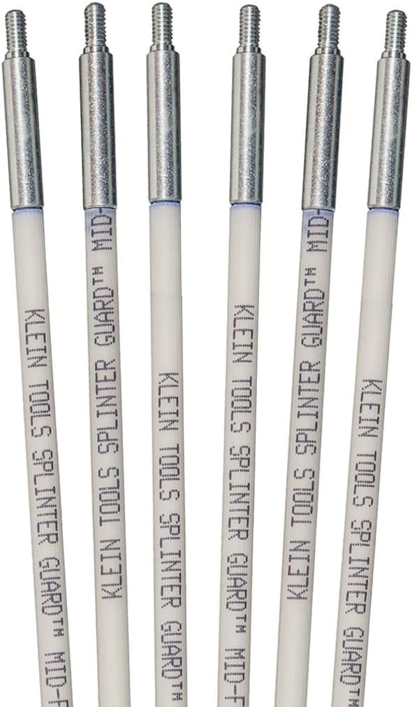 KLEIN TOOLS 56430 Glow Fish Rod Set, Wire Puller, 30-Foot
