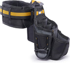ToughBuilt ClipTech Series – 3-Piece Handyman Tool Belt Set, Modular ClipTech™ System with 2 Rugged Pouches & Heavy-Duty Padded Belt, 1680D Reinforced Construction (TB-CT-111-CP)