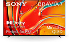 Sony 65 Inch Mini LED QLED 4K Ultra HD TV BRAVIA 7 Smart Google TV with Dolby Vision HDR and Exclusive Features for PlayStation®5 (K-65XR70)