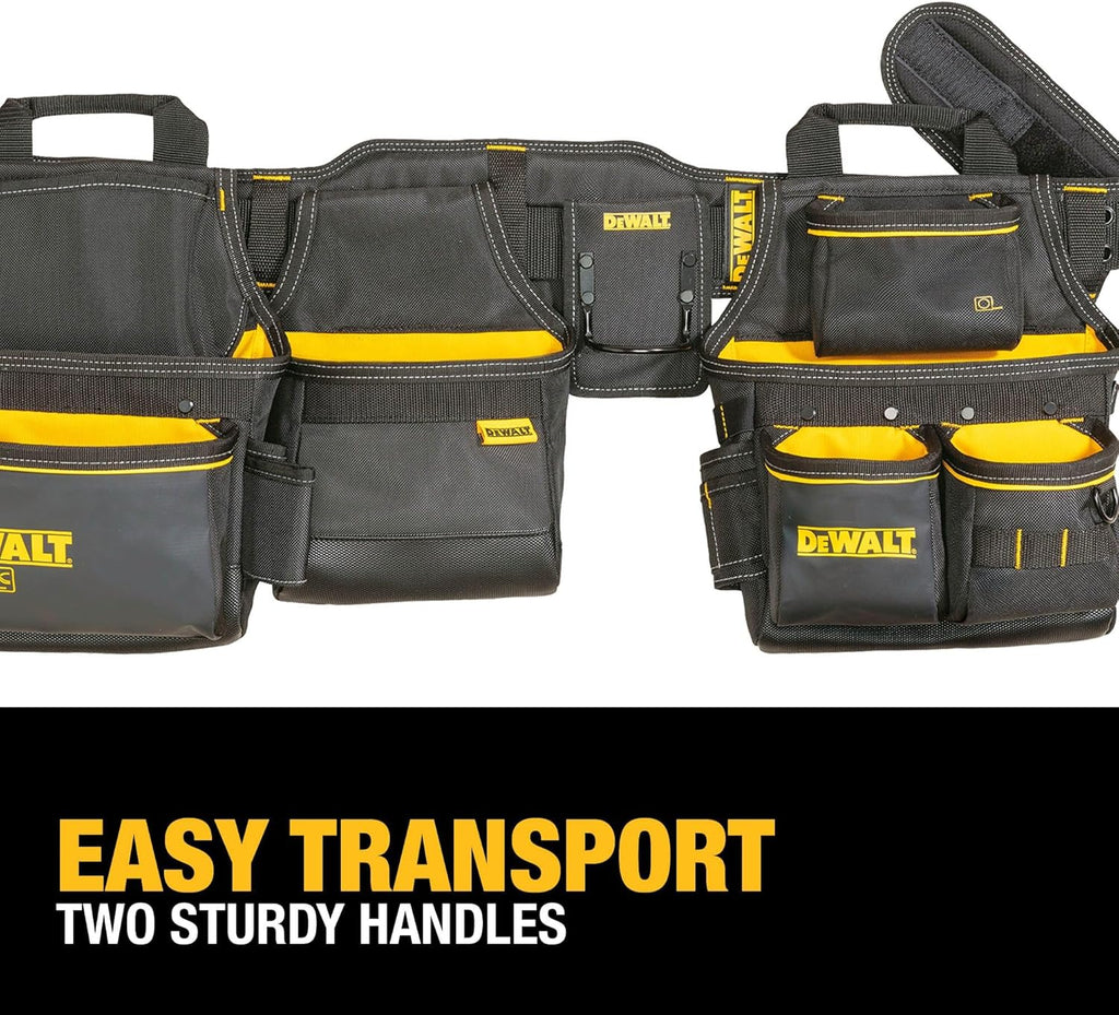 DEWALT Tool Belt, Durable, 26 Pocket Professional Belt (DWST540601)
