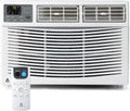 8000 BTU Smart WiFi Window Air Conditioner, Cools Up to 350 Sq. ft., Energy Saving AC Unit with Remote Control, App & Voice Control, 24H Timer, Quiet Operation for Living Room, Office