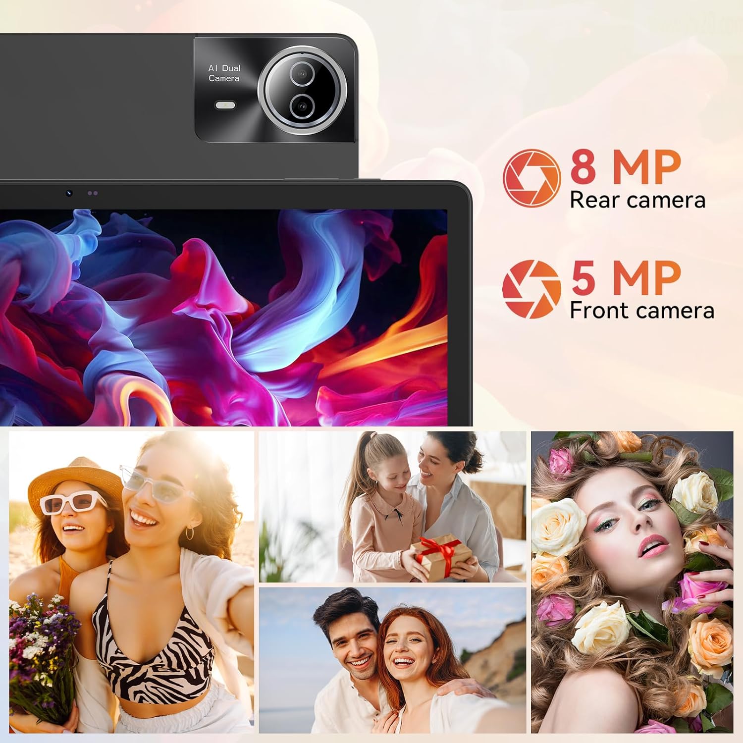 Tablet｜14 inch Android 16 Tablet｜30GB RAM 256GB ROM｜1920 * 1200 IPS FHD｜10000mAh 30W Fast Charging｜Octa-core Processor｜Wi-Fi 6  BT 5.4｜Dual Camera with Keyboard｜Mouse｜Stylus｜Case｜Headphone