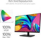 ASUS ProArt Display 32” 4K HDR Monitor (PA329CV) - UHD (3840 x 2160)  IPS  100% sRGB/Rec.709  ΔE < 2  Calman Verified  USB-C Power Delivery  DisplayPort  HDMI  USB 3.1 Hub  C-clamp  Height Adjustable