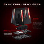 TP-Link Tri-Band BE11000 Wi-Fi 7 Gaming Router Archer GE650 | 6-Stream 11 Gbps supports 320MHz | 2×5G + 3×2.5G Ports USB 3.0 | Game Acceleration  Dedicated Gaming Port & Panel  RGB Lighting|HomeShield