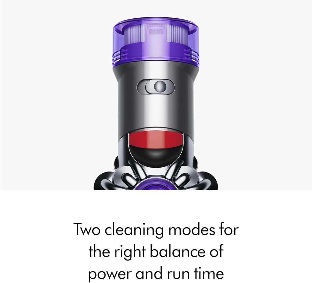Dyson V8 Cordless Vacuum, Cleans Hard Floors and Carpets, Detangles, Converts to Handheld, 115AW, 2 Power Modes, Up to 40 Minutes¹