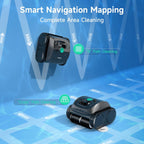 (2026 Upgrade) WYBOT C1 Cordless Robotic Pool Vacuum for Inground Pools  Above Ground Pool Cleaner 4-in-1 Wall & Waterline Cleaning Up to 1 614sq.ft  150mins Smart Navigation  App Support