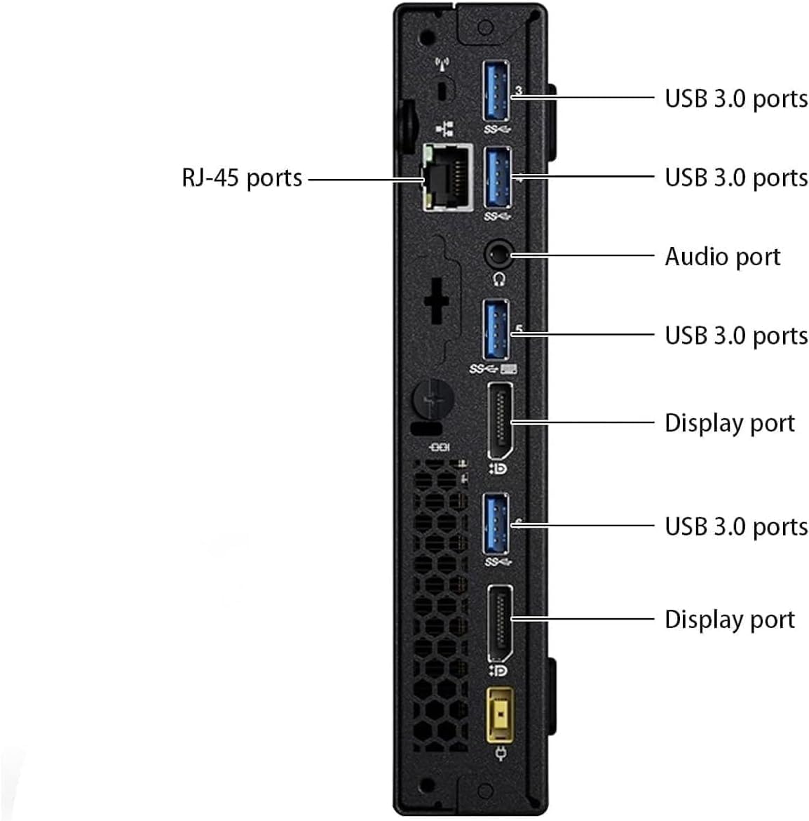 Lenovo ThinkCentre M700 Tiny Desktop PC with 24" FHD Monitor  Intel Quad Core i5-6500  16GB DDR4 RAM 256GB SSD  2 DisplayPort  Keyboard & Mouse  WiFi  Windows 11 Pro (Renewed)