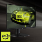 msi MAG 271QP QD-OLED X28 27-inch 2560 x 1440 (QHD) Gaming Monitor  280Hz  Adaptive-Sync  HDR Ready  HDMI  VGA Port  VESA Mountable  Tilt  4-Side Slim Bezel  0.03ms  Black