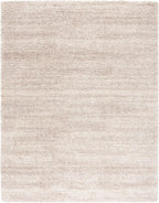 SAFAVIEH Hudson Shag Collection Area Rug - 9' x 12', Ivory & Beige, Modern Abstract Design, Non-Shedding & Easy Care, 2-inch Thick Ideal for High Traffic Areas in Living Room, Bedroom (SGH295C)