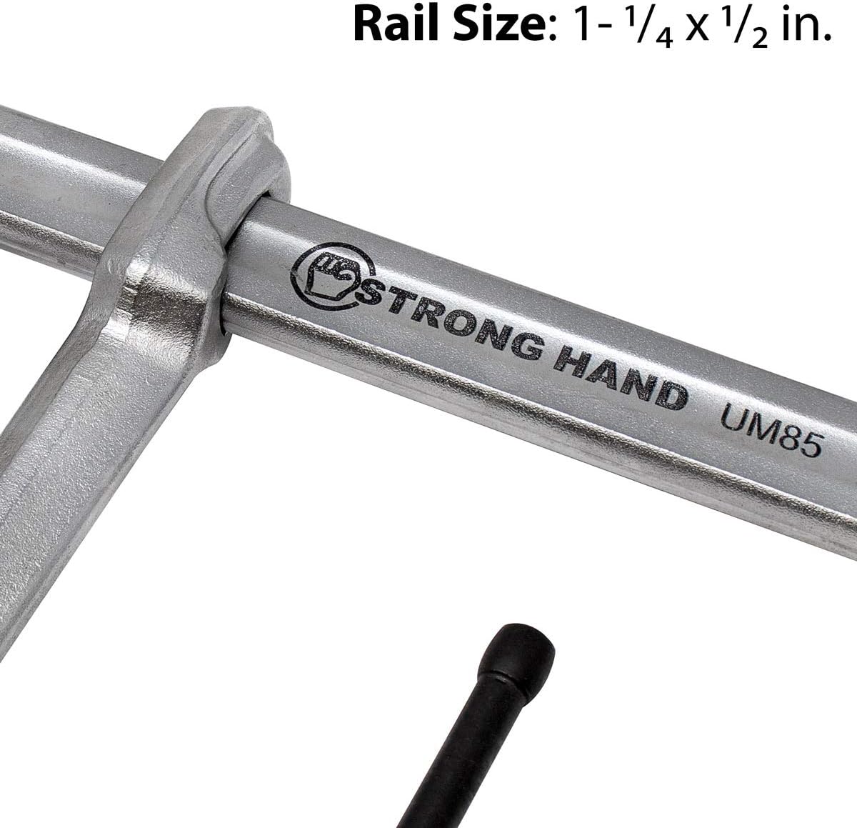 Strong Hand Tools 4-in-1 Clamping System, Regular Duty Bar Clamp, Capacity 12-1/2", Clamping Pressure: 2,400 LBS, Throat Depth: 5-1/2″, UM125-C3, Strong Hand Tools