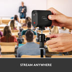 Logitech for Creators Mevo Start 3-Pack Wireless Live Streaming Cameras  for Multi-Camera HD Video App Control and Stream via Smartphone or Wi-Fi