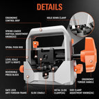 Pistol Sight Pusher Tool, Front and Rear Gun Sight Adjustment Removal Tool with Heavy-Duty Construction for Handgun