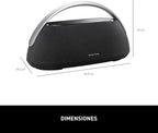Harman Kardon Go + Play 3 - Portable Bluetooth Speaker with Superior Sound and 8 Hours Playtime  USB Charging  Auto self Tuning  Dual far-Field Microphones (Renewed)
