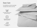 Coyuchi Cloud Brushed Organic Flannel Duvet Cover, Pale Gray Heather (Full/Queen)