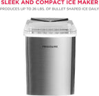 Frigidaire EFIC123-SS Counter Top Maker, Produces 26 pounds Ice per Day, Stainless Steel