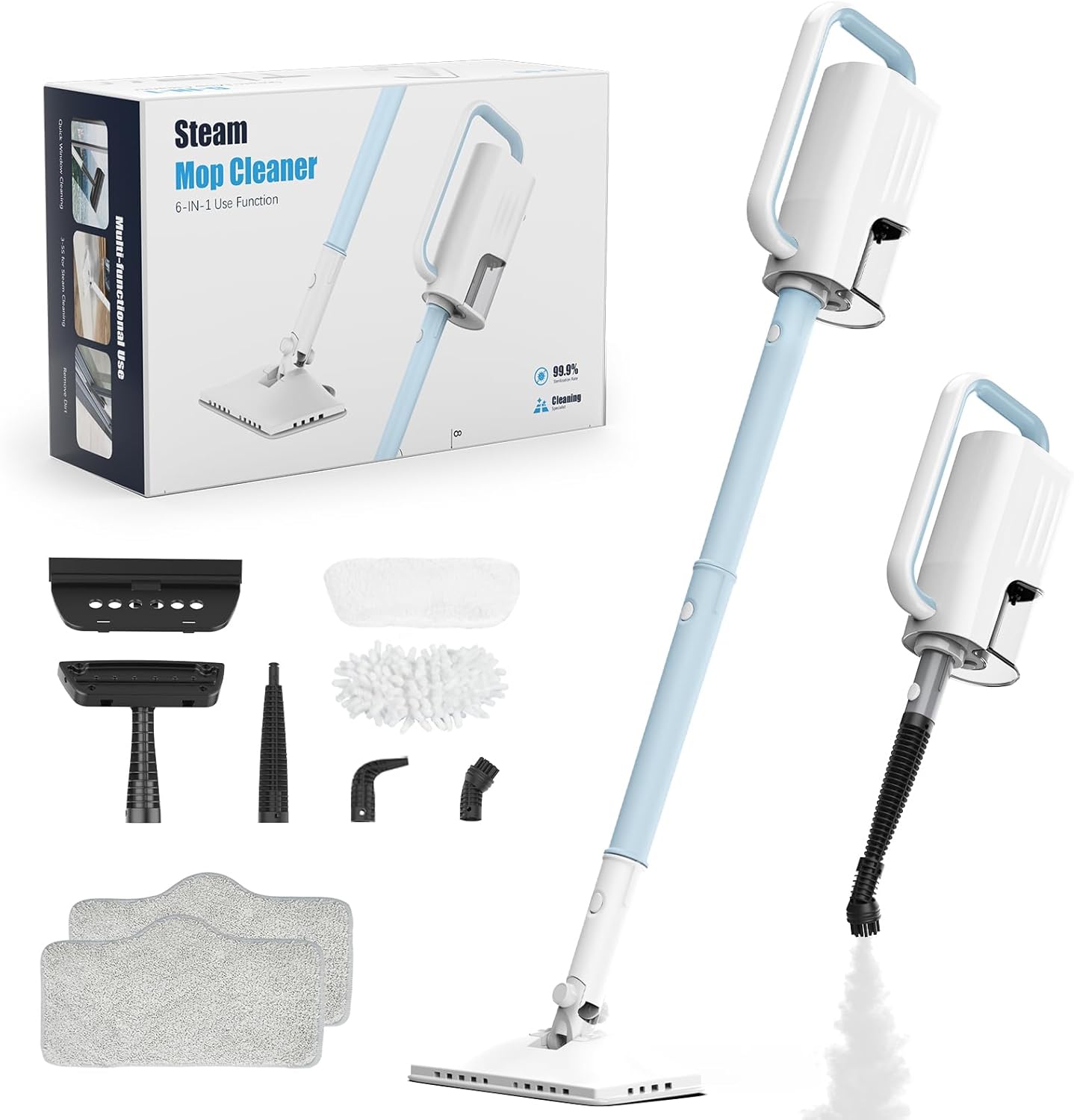 Steam Mop Cleaner with 2 Modes