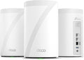 TP-Link Deco 7 Pro BE14000 Tri-Band Wi-Fi 7 Whole Home Mesh System | 8-Stream 14 Gbps | 10 Gbps WAN/LAN Port | Up to 8100 Sq.ft  200 Devices Capacity | 320 MHz  HomeShield  AI-Roaming (BE67 3-Pack)