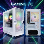 STGAubron Gaming PC Computer Desktop  Radeon RX 580 16G  Intel Core i7 up to 3.9G  16G RAM  512G SSD  WiFi 6  BT 5.0  RGB Fan x3  Windows 11 Home