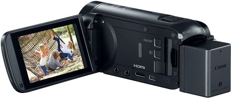 Canon VIXIA HF R800 Camcorder (Black) Bundle | HD Video Camera with 57x Advanced Zoom  SuperRange Optical is & Lightweight Design | Great for Travel & Everyday Recording (1960C002) + 64GB Card + Bag