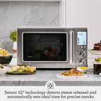 Breville BMO850BSS Smooth Wave Countertop Microwave Oven, Brushed Stainless Steel