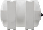 Horizontal Polyethylene Reservoir Water Tank with Legs, 550 Gallon, Made in the USA, Poly Tank for Water and Non-Flammable Liquids, Rust and Corrosion Proof