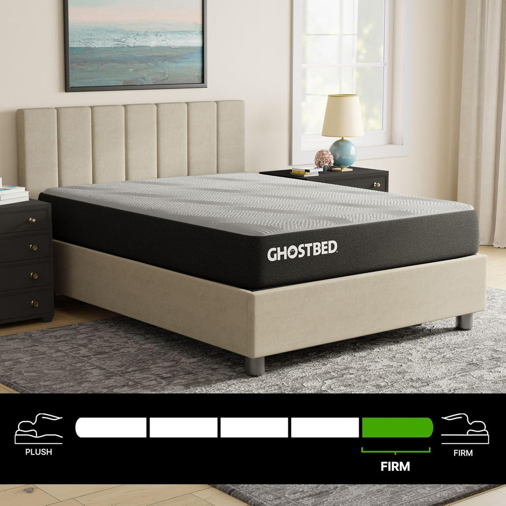 GhostBed Ultimate 11 Inch Mattress - Memory Foam Twin XL Mattress, Firm Feel with Breathable, Cool-to-The-Touch Cover - Made in The USA, CertiPUR-US Certified
