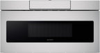 SHARP SMD3070ASY Microwave Drawer Oven, 30-inch, 1.2 Cubic Feet, 950 Watt, Concealed Angled Touch Control Panel with Digital LCD Display, Stainless Steel