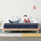 Coolvie Firm King Size Mattress 12 Inch for Adults, Hybrid King Mattress in a Box with Cooling Memory Foam, Pocket Spring for Motion Isolation, Extra Lumbar & Shoulder Support for Pain Relief, 80"x76"